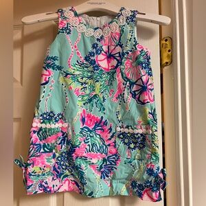 Lilly Pulitzer Kids Dress - Pink and Blue Floral